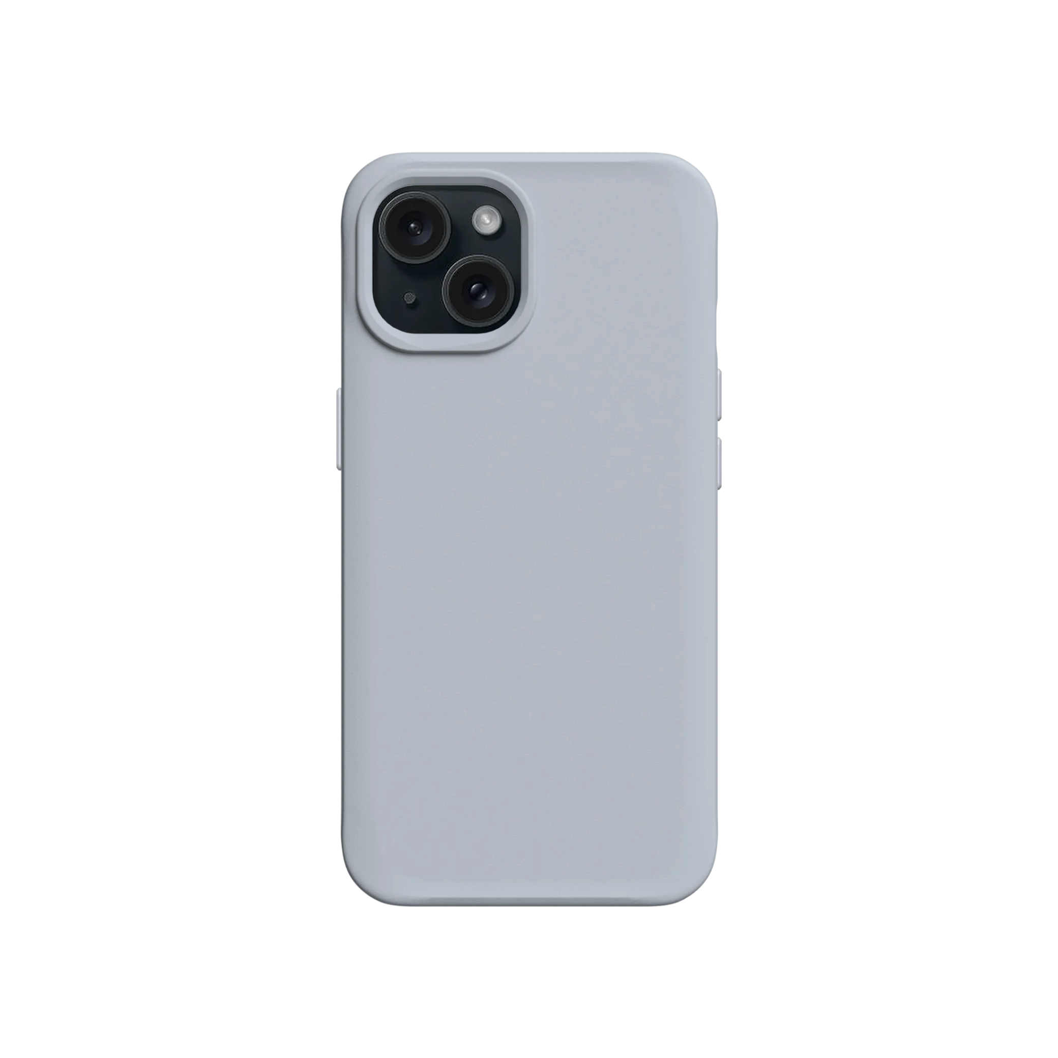RHINOSHIELD Coque SolidX MagSafe iPhone 15 Plus (Gris Argent)