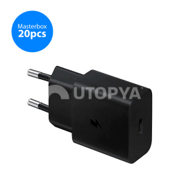SAMSUNG Chargeur Secteur USB-C 15W (Noir) (Masterbox 20pcs)