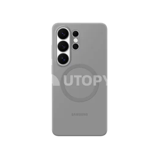 Samsung Coque Silicone MagSafe Galaxy S26 Ultra (Gris)