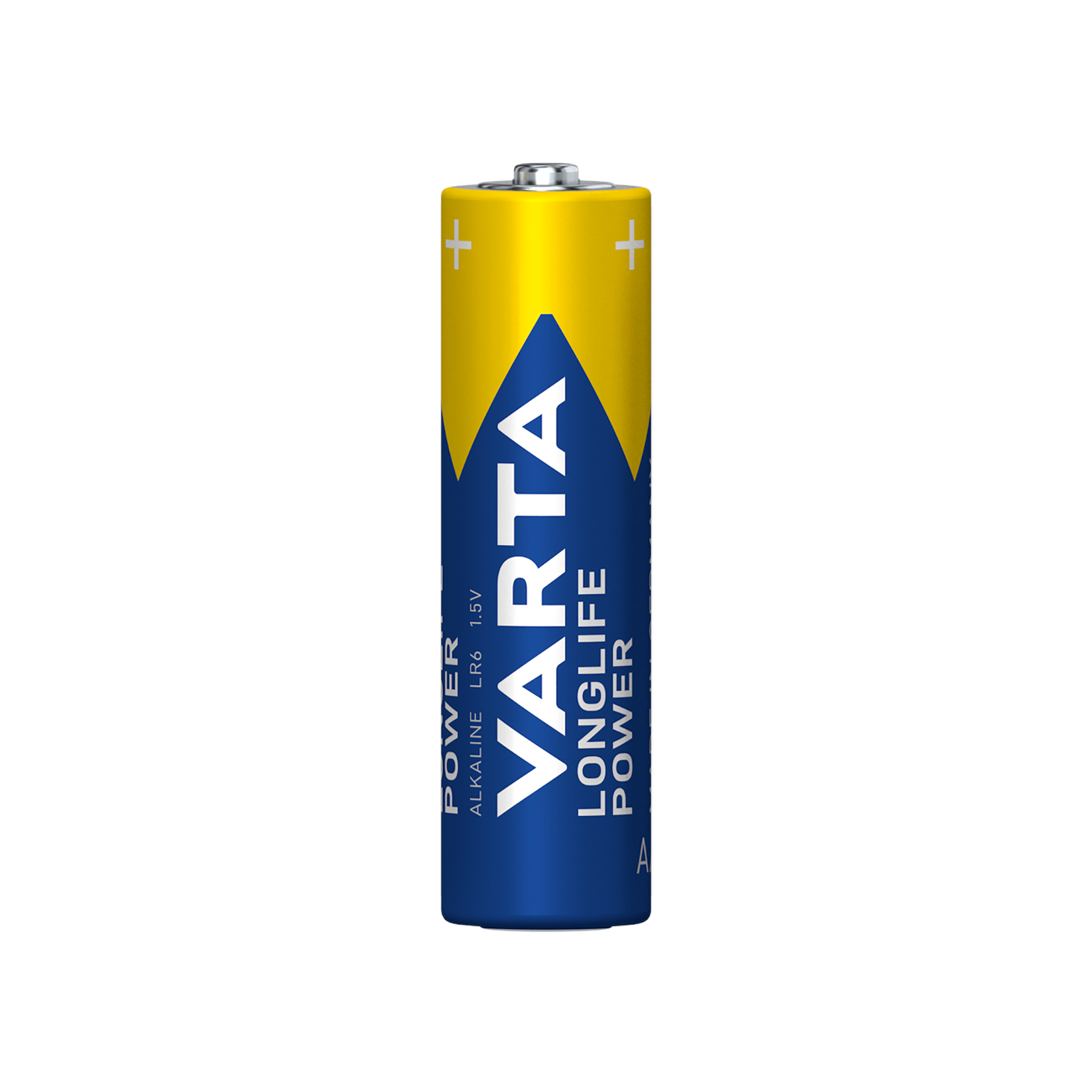 VARTA Pack 4 Piles Alcalines AA Longlife Power