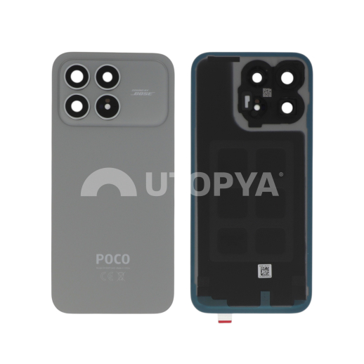 Vitre Arrière Argent Poco F8 Pro