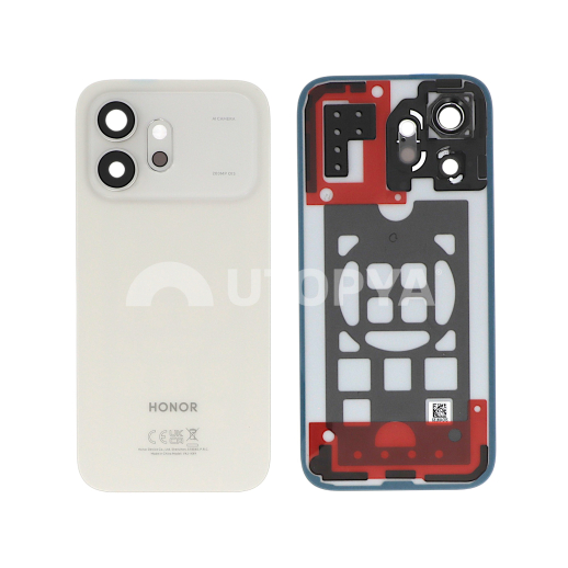 Vitre Arrière Blanc Doré Honor 600