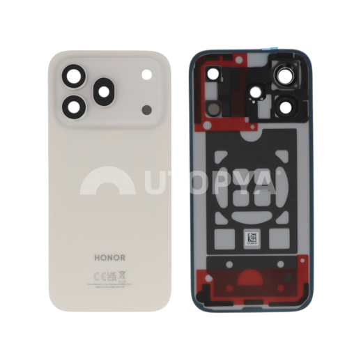 Vitre Arrière Blanc Doré Honor 600 Pro