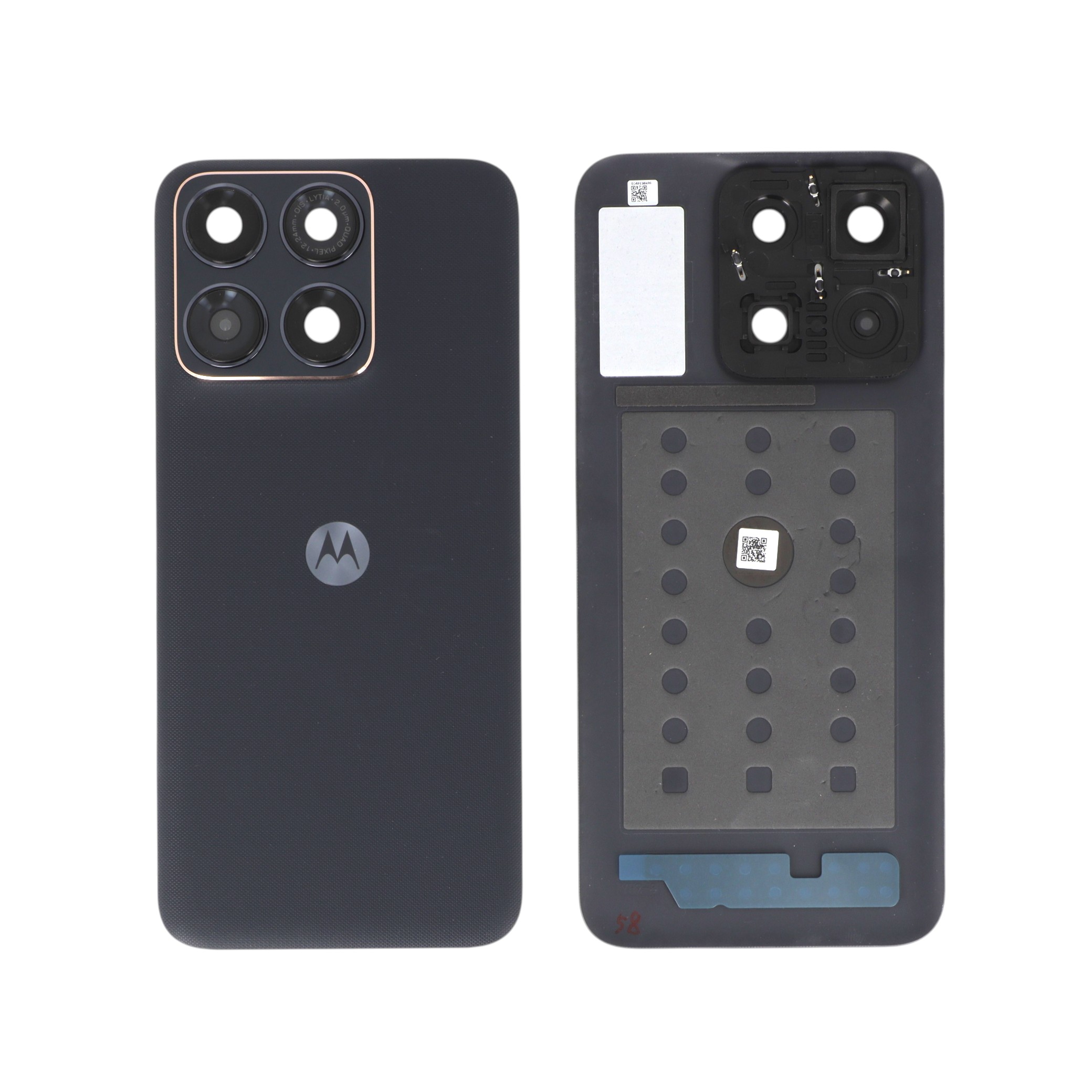 Vitre Arrière PANTONE Silhouette Motorola Edge 70 Fusion