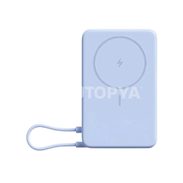 Xiaomi PowerBank Magnétique 10 000 mAh avec Support Intégré (Bleu)